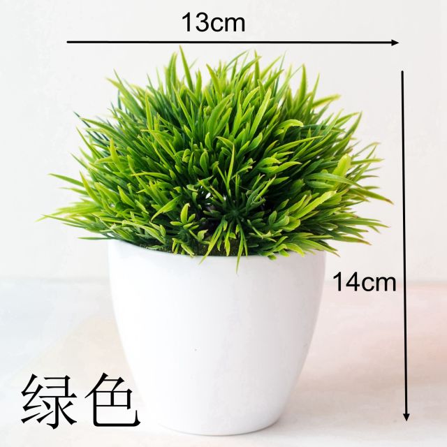 Green Artificial Pine Tree Monstera Persian Grass Eucalyptus Plants Bonsai Home Accessories Bedroom Living Room Decor fake Plant