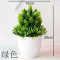 Green Artificial Pine Tree Monstera Persian Grass Eucalyptus Plants Bonsai Home Accessories Bedroom Living Room Decor fake Plant