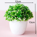 Green Artificial Pine Tree Monstera Persian Grass Eucalyptus Plants Bonsai Home Accessories Bedroom Living Room Decor fake Plant