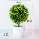 Green Artificial Pine Tree Monstera Persian Grass Eucalyptus Plants Bonsai Home Accessories Bedroom Living Room Decor fake Plant