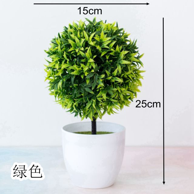 Green Artificial Pine Tree Monstera Persian Grass Eucalyptus Plants Bonsai Home Accessories Bedroom Living Room Decor fake Plant