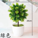 Green Artificial Pine Tree Monstera Persian Grass Eucalyptus Plants Bonsai Home Accessories Bedroom Living Room Decor fake Plant