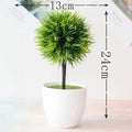 Green Artificial Pine Tree Monstera Persian Grass Eucalyptus Plants Bonsai Home Accessories Bedroom Living Room Decor fake Plant