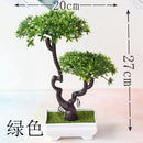 Green Artificial Pine Tree Monstera Persian Grass Eucalyptus Plants Bonsai Home Accessories Bedroom Living Room Decor fake Plant