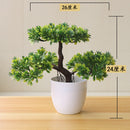 Green Artificial Pine Tree Monstera Persian Grass Eucalyptus Plants Bonsai Home Accessories Bedroom Living Room Decor fake Plant