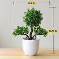 Green Artificial Pine Tree Monstera Persian Grass Eucalyptus Plants Bonsai Home Accessories Bedroom Living Room Decor fake Plant