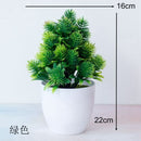 Green Artificial Pine Tree Monstera Persian Grass Eucalyptus Plants Bonsai Home Accessories Bedroom Living Room Decor fake Plant