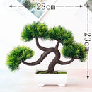 Green Artificial Pine Tree Monstera Persian Grass Eucalyptus Plants Bonsai Home Accessories Bedroom Living Room Decor fake Plant