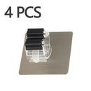 Wall Mounted Mop Organizer Holder Brush Broom Hanger Home Storage Rack Bathroom Suction Hanging Pipe Hooks Household Tools