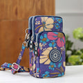 Small Shoulder Bags Nylon Women Mobile Phone Bags Mini Female Messenger Purse Lady Wallet New 2021