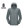 LNGXO Hiking Waterproof Jacket Women Men Camping Running Sun-Protective Windbreaker Quick Dry Outdoor Sport Rain Coat Unisex