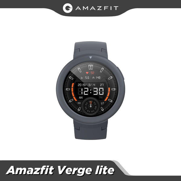 In stock Global Amazfit Verge Lite Smartwatch IP68 Smart Watch GPS GLONASS Long Battery Life AMOLED Display for Android iOS