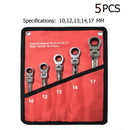 Hand Tool Pipe Wrench,Spanner Ratchet,Car Repair Tool Set,Universal Chrome Steel,Key Wrench Kit,Hand Tool,Socket Tool Set.