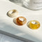 17KM 3pcs Korean Geometric Transparent Resin Acrylic Rings Set For Women Fashion Crystal Rings 2021 Trend Jewelry Gifts