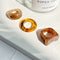 17KM 3pcs Korean Geometric Transparent Resin Acrylic Rings Set For Women Fashion Crystal Rings 2021 Trend Jewelry Gifts