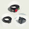 17KM 3pcs Korean Geometric Transparent Resin Acrylic Rings Set For Women Fashion Crystal Rings 2021 Trend Jewelry Gifts