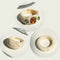17KM 3pcs Korean Geometric Transparent Resin Acrylic Rings Set For Women Fashion Crystal Rings 2021 Trend Jewelry Gifts