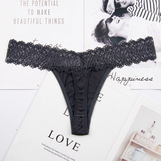 8color Gift full beautiful lace Women's Sexy lingerie Thongs G-string Underwear Panties Briefs Ladies T-back  1pcs/Lot 169