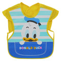 Disney Cute Baby Adjustable Bibs EVA Waterproof Sleeveless Lunch Feeding Bibs Baby Cartoon Feeding Cloth Children Baby Apron