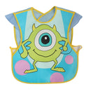 Disney Cute Baby Adjustable Bibs EVA Waterproof Sleeveless Lunch Feeding Bibs Baby Cartoon Feeding Cloth Children Baby Apron