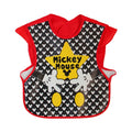 Disney Cute Baby Adjustable Bibs EVA Waterproof Sleeveless Lunch Feeding Bibs Baby Cartoon Feeding Cloth Children Baby Apron