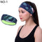 women Sports Headband Stretch Elastic men Yoga Running hair band for men Outdoor Sport Headwrap Fitness sports yoga  hair band