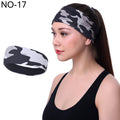 women Sports Headband Stretch Elastic men Yoga Running hair band for men Outdoor Sport Headwrap Fitness sports yoga  hair band