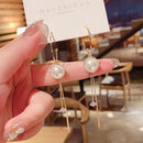 Tassel earrings high sense of 2020 new trendy earrings female Korean long fashion earrings elegant exquisite Women's Earrings