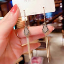 Tassel earrings high sense of 2020 new trendy earrings female Korean long fashion earrings elegant exquisite Women's Earrings