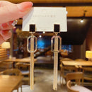 Tassel earrings high sense of 2020 new trendy earrings female Korean long fashion earrings elegant exquisite Women's Earrings