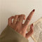 17KM Bohemian Gold Chain Rings Set For Women Fashion Boho Coin Snake Moon Rings Party 2021 Trend Jewelry Gift