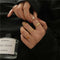 17KM Bohemian Gold Chain Rings Set For Women Fashion Boho Coin Snake Moon Rings Party 2021 Trend Jewelry Gift