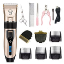 Dicway Pet Cat Hair Clippers for dogs Rechargeable Grooming Shaver professional Set Electric Shear Hair Trimmer for Animal kit