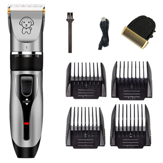 Dicway Pet Cat Hair Clippers for dogs Rechargeable Grooming Shaver professional Set Electric Shear Hair Trimmer for Animal kit