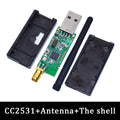 Wireless Zigbee CC2531 CC2540 Sniffer Bare Board Packet Protocol Analyzer Module USB Interface Dongle Capture Packet Module