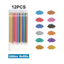 12Pcs/Set Gel Pen Set Glitter Gel Pens For School Office Adult Coloring Book Journals Drawing Doodling Art Markers Promotion Pen