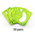 50/100 Pairs Eyelash Extension Paper Patches Lint Hydrating Lash Extension Pillow Sticker Under Eye Pads Eyelash Makeup Tools