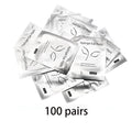 50/100 Pairs Eyelash Extension Paper Patches Lint Hydrating Lash Extension Pillow Sticker Under Eye Pads Eyelash Makeup Tools