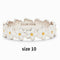 2020 New Korean Style Flower Rings for Women Punk Trendy Vintage Plum Blossom Ring Small Daisy Flower Rings Party Couple Rings