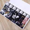 8pcs/lot New Men's Underwear Ice Silk Boxer Summer Breathable Ultra-Thin Smooth Ice Silk Boxer Personalized Tide Boxer Shorts