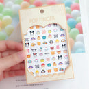 Disney Mickey Minnie Stitch Donald Duck Girl Heart Cartoon Cute Nail Sticker Self-adhesive Nail Sticker DIY Sticker