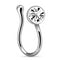 1Piece Stainless Steel Heart Clip On Nose Ring Star Fake Nose Piercing Clip On Cross Nose Clip Fake Jewelry Faux Piercing Nez