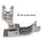 1PC 1/4 1/8 3/8 1/16 3/16 5/16 1/32 Metal Presser Foot SP-18 Industrial Sewing Machine Flat Car Moving Edge Single Needle Flat