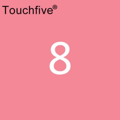 TOUCHFIVE 1 pcs matching Art Markers Brush Pen Sketch Alcohol Based Markers Dual Head Manga Drawing Pens Art Supplies