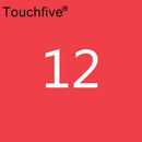 TOUCHFIVE 1 pcs matching Art Markers Brush Pen Sketch Alcohol Based Markers Dual Head Manga Drawing Pens Art Supplies
