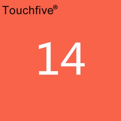 TOUCHFIVE 1 pcs matching Art Markers Brush Pen Sketch Alcohol Based Markers Dual Head Manga Drawing Pens Art Supplies