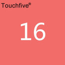 TOUCHFIVE 1 pcs matching Art Markers Brush Pen Sketch Alcohol Based Markers Dual Head Manga Drawing Pens Art Supplies