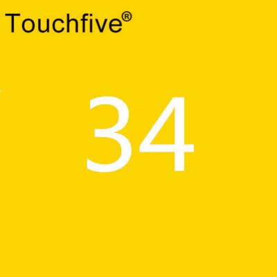TOUCHFIVE 1 pcs matching Art Markers Brush Pen Sketch Alcohol Based Markers Dual Head Manga Drawing Pens Art Supplies