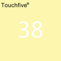 TOUCHFIVE 1 pcs matching Art Markers Brush Pen Sketch Alcohol Based Markers Dual Head Manga Drawing Pens Art Supplies