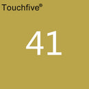 TOUCHFIVE 1 pcs matching Art Markers Brush Pen Sketch Alcohol Based Markers Dual Head Manga Drawing Pens Art Supplies
